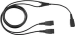 Jabra Supervisory Y-splitter Training Adapter Cable Qd Quick-disconnect 8312-009. Fixed Price $14.99.