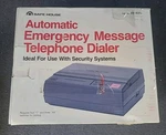 Safe House Automatic Emergency Message Telephone Dialer Radio Shack 49-431A. Fixed Price $35.95.