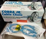 Cobra Jr. Light Truck Tire Snow Cable Chains, & Rubber Adjusters. Fixed Price $135.00.