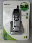 Uniden EXI8560 5.8 Ghz Single Line Cordless Phone New (no Battery). Fixed Price $39.00.