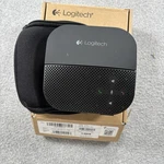 Logitech Mobile Speakerphone P710E Conferencing Bluetooth/usb. Fixed Price $29.66.