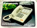 Panasonic KX-T3170 Integrated Telephone System White, Line New Vintage. Fixed Price $57.95.