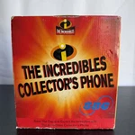 Disney Pixar The Incredibles Sbc Collector's Phone Landline Lcd Box 2004. Fixed Price $39.95.