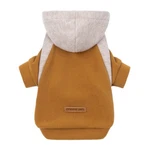 Color Block Hoodie Sweater, Winter Clothes For Small Dogs Boy Girl, Light.... Fixed Price $32.99.