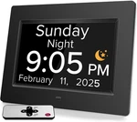 Digital Alarm Clock For Seniors Dementia Day Date Voice Talking Auto Dst. Fixed Price $31.75.