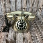 50'S Monster Silver Brush Metal Reproduction Retro Telephone Polyconcept. Fixed Price $12.99.