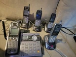 Panasonic KX-TGA550M KX-TGA552M KX-TG5576 Lot 5.8 Ghz Cordless Handset Phone. Fixed Price $85.00.