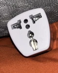 Universal Eu Uk Au To American Us Travel Outlet Plug In Adapter Converter. Fixed Price $9.99.