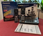Open Box Panasonic KX-TG6702B 5.8 Ghz 2X KG-XTGA670B Handsets. Fixed Price $99.00.