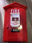 Vintage Randix FB-911 Fire Alarm Emergency Box Push Button Telephone Untested. Fixed Price $39.99.