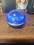 Olympia Info Globe Digital Caller Id Floating Messages Led Blue Model OL3000.2. Fixed Price $39.99.