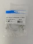 Icc ICPCSJ03WH Patch Cord, Cat 5E, Molded Boot, 3FT, White. Fixed Price $7.49.