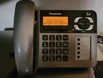 Panasonic KX-TG1061 Metallic Gray Corded Phone Tested/works Answering Machine. Fixed Price $14.99.