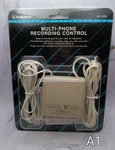 Radioshack Multi-phone Recording Control 43-1236 Telephone Recorder. Fixed Price $14.00.