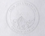 Personalised Night Court Book Embosser Custom Acotar Library Stamp Gift. Fixed Price $63.10.