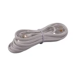 Audiovox TP210WHRV Modular Line Extension Cord, White, 7-FT. Quantity 18. Fixed Price $42.50.