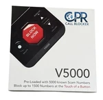 Cpr V5000 1500 Number Blocker Black New Sealed 3 Caller Display Screen. Fixed Price $39.99.