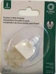 Jasco 76191 Power Gear Duplex In-wall Phone Splitters Adapters White-brand New. Fixed Price $11.88.