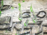 Pack Of 25 Cablesys GCHA444006-FBK Telephone Handset Cord 6' Glass Black New. Fixed Price $69.50.