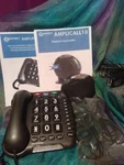 Geemarc Amplipower 60+ Big Button Phone Amplicall 10 Hearing Vision Impaired. Fixed Price $99.00.