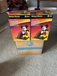 Two Att Mickey Mouse Phones Vintage Original Box Great Christmas Gift Nib. Fixed Price $125.00.