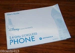 User's Guide / Manual Only For Motorola (53670) Disney Princess Cordless Phone. Fixed Price $14.08.