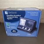 Clearsounds CR200 Phone Amplifier Elderly Hearing Impaired Loud Signaler. Fixed Price $10.00.