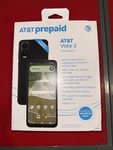 At&t Vista 2, 6.6 HD+/64GB/13MP/4000MAH/NFC Carbon Black Prepaid Phone. Fixed Price $44.00.