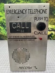 Mecotel Emergency Telephone Call Box Untested For Parts. Fixed Price $250.00.