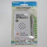 Philmore Telephone Strobe Flasher Ringer White #TEC48 No Batteries Easy Install. Fixed Price $14.95.
