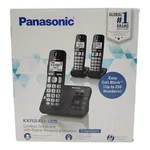 Panasonic KX-TGE433B Dect 6.0 Expandable Rechargeable Cordless Home Phone System. Fixed Price $54.90.